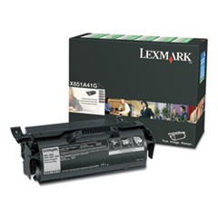X651H11A Toner, 7,000 Page-Yield, Black