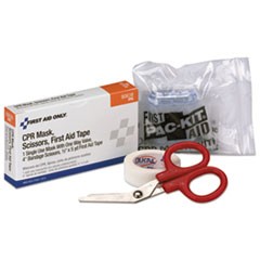 24 Unit ANSI Class A+ Refill, CPR Breather, Scissors, Tape