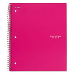 Trend Wirebound Notebook, 1 Subject, Medium/College Rule, Assorted Color Covers, 11 x 8.5, 100 Sheets