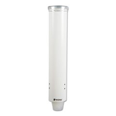 Small Pull-Type Water Cup Dispenser, For 5 oz Cups, White