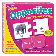 Trend Fun-to-Know Opposites Puzzles