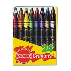 Crayons Made with Soy, 24 Colors/Box