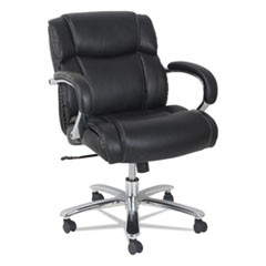 Alera Maxxis Series Big/Tall Bonded Leather Chair, Supports 350lb, 21.54