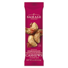 Glazed Mixes, Cashew Pom Vanilla, 1.5 oz, 18/Carton