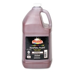 Ready-to-Use Tempera Paint, Brown, 1 gal Bottle