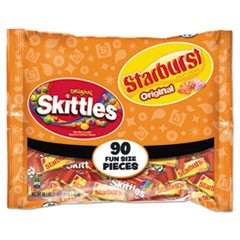 Skittles/Starburst Fun Size, Variety, Individually Wrapped