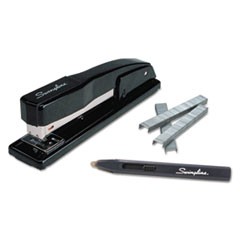 Commercial Desk Stapler Value Pack, 20-Sheet Capacity, Black