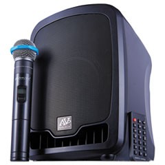 Bluetooth Wireless Portable Media Player PA System, 36W, Black