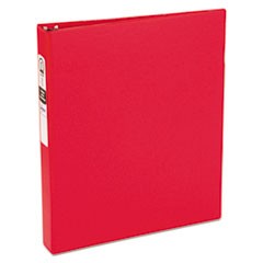 Economy Non-View Binder with Round Rings, 3 Rings, 1