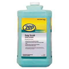 Industrial Hand Cleaner, Easy Scrub, Lemon, 1 gal Bottle, 4/Carton