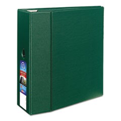 Heavy-Duty Non-View Binder with DuraHinge, Locking One Touch EZD Rings and Thumb Notch, 3 Rings, 5