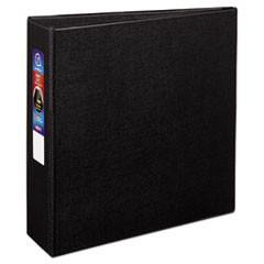 Heavy-Duty Non-View Binder with DuraHinge and Locking One Touch EZD Rings, 3 Rings, 3