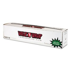 ValueWrap Foodservice Film, 18" x 2000 ft