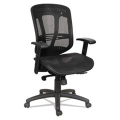 Alera Eon Series Multifunction Mid-Back Suspension Mesh Chair, Supports Up to 275 lb, 17.51