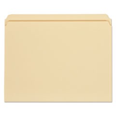 Top Tab Manila File Folders, Straight Tab, Letter Size, 11 pt. Manila, 100/Box