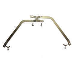 Metal Handle Braces, Large, Fits 24