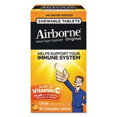 Immune Support Chewable Tablet, Citrus, 64 Count