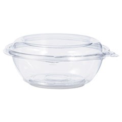 Tamper-Resistant, Tamper-Evident Bowls with Dome Lid, 8 oz, 5.5