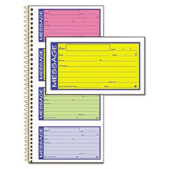 Wirebound Telephone Message Book, Two-Part Carbonless, 200 Forms