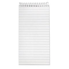 Earthwise by Ampad Recycled Reporter's Notepad, Gregg Rule, White Cover, 70 White 4 x 8 Sheets