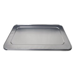 Aluminum Steam Table Lids, Fits Heavy Duty Full-Size Pan, 12.88 x 20.81 x 0.63, 50/Carton