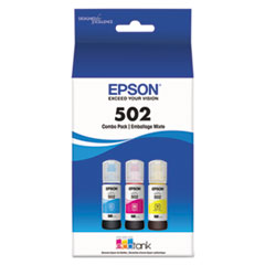 T502520-S (502) Ink, 6,000 Page-Yield, Cyan/Magenta/Yellow