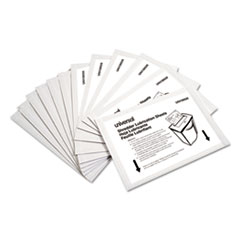 Shredder Lubricant Sheets, 5.5" x 2.8", 24/Pack