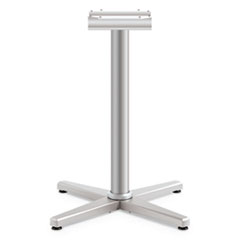 Arrange X-Leg Base for 30" to 36" Tops, 25.59w x 27.88h, Silver