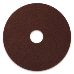 EcoPrep EPP Specialty Pads, 20" Diameter, Maroon, 10/Carton