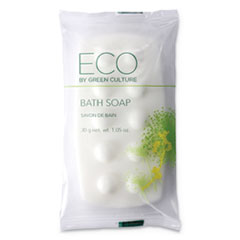 Bath Massage Bar, Clean Scent, 1.06 oz, 300/Carton