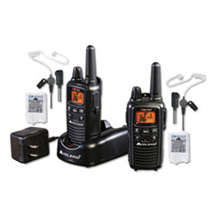 LXT600BB Two-Way Radio Bundle Pack, 2 W, 36 Channels, 22 Frequencies, 4/Pack