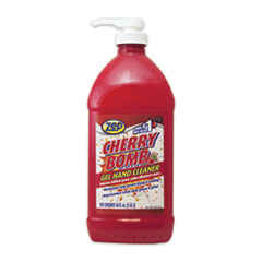 Cherry Bomb Gel Hand Cleaner, Cherry Scent, 48 oz Pump Bottle