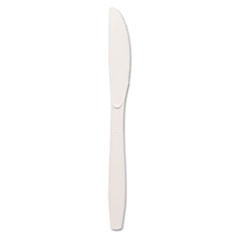 Plastic Cutlery, Heavy Mediumweight Knife, 100/Box