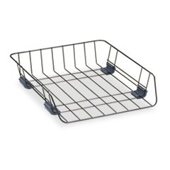 Front-Load Wire Desk Tray, 1 Section, Letter Size Files, 10.88