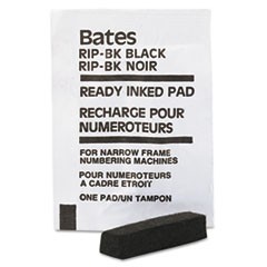Ready-Inked Pad for Multiple/Lever Movement Numbering Machine, Black