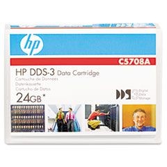 1/8" DDS3 Cartridge, 125m, 12GB Native/24GB Compressed Capacity