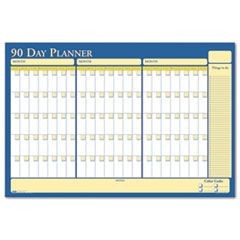 Nondated Reversible Laminated Planning Board, 90/120 Day, 36 x 24