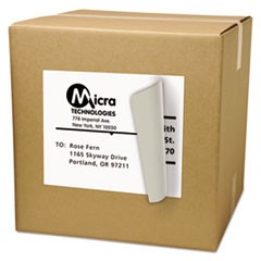 Avery Shipping Labels W/TrueBlock Technology for Laser Printers (White) (8 1/2" x 11") (1 Label/Sheet) (100 Sheets/Box)