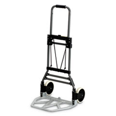 Stow-Away Collapsible Medium Hand Truck, 275 lb Capacity, 19 x 17.75 x 38.75, Aluminum