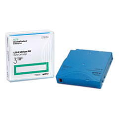 1/2" Tape Ultrium LTO-5 Data Cartridge, 2,775 ft, 1.5 TB Native/3 TB Compressed Capacity