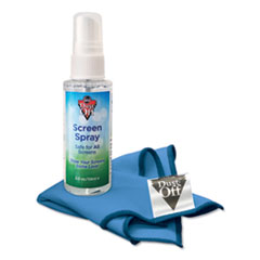 Laptop Computer Cleaning Kit, 50 mL Spray/Microfiber Cloth