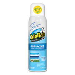 Ready-To-Use Disinfectant/Fabric and Air Freshener 360 Spray, Fresh Linen, 14 oz Can, 12/Carton