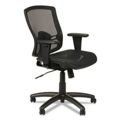 Alera Etros Series Suspension Mesh Mid-Back Synchro Tilt Chair, Supports Up to 275 lb, 15.74