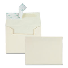 Greeting Card/Invitation Envelope, A-2, Square Flap, Redi-Strip Closure, 4.38 x 5.75, Ivory, 100/Box
