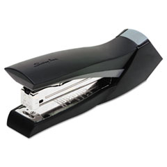 SmoothGrip Stapler, 20-Sheet Capacity, Black/Gray