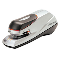 Optima Grip Electric Stapler, 20-Sheet Capacity, Black/Silver