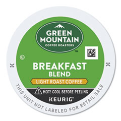 Breakfast Blend Coffee K-Cup Pods, 96/Carton