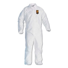 COVERALL,ELSTC W/A,XL,WH