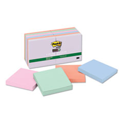 Recycled Notes in Bali Colors, 3 x 3, 90-Sheet, 12/Pack