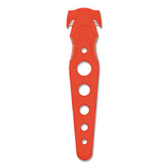 Safety Cutter, 5.75", Red, 5/Pack